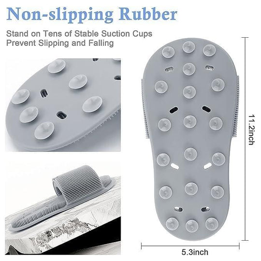 Shower Foot Scrubber with Non-Slip Suction Cups