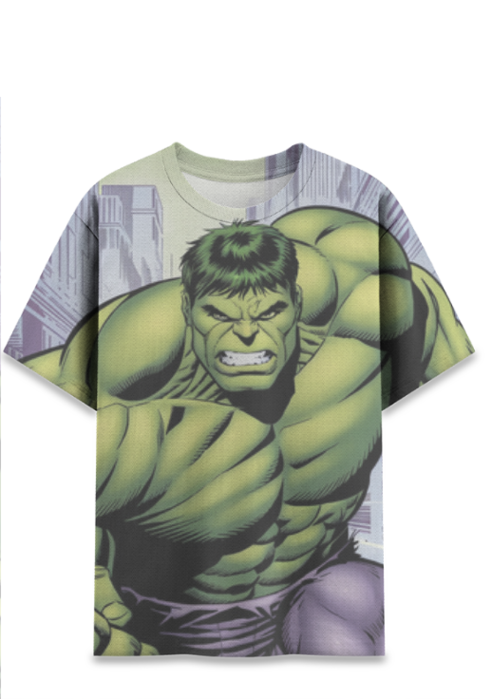 Kids Kids AOP Sports T-Shirt - Hulk