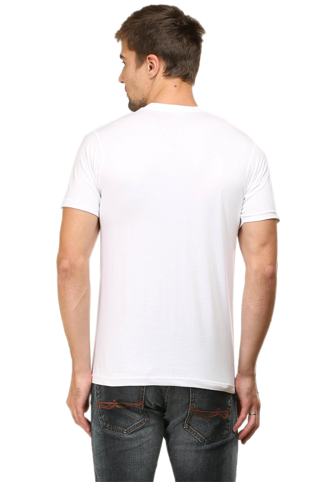 Male Vneck Half Sleeve