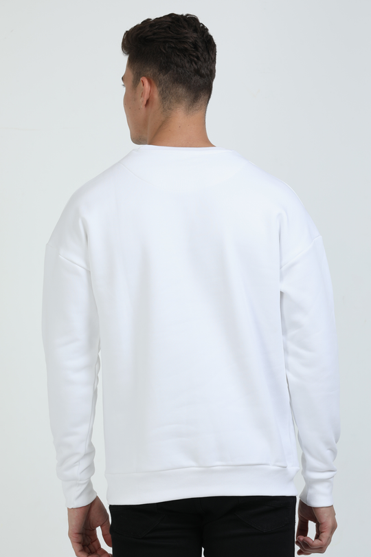 Unisex Oversized Sweatshirts White