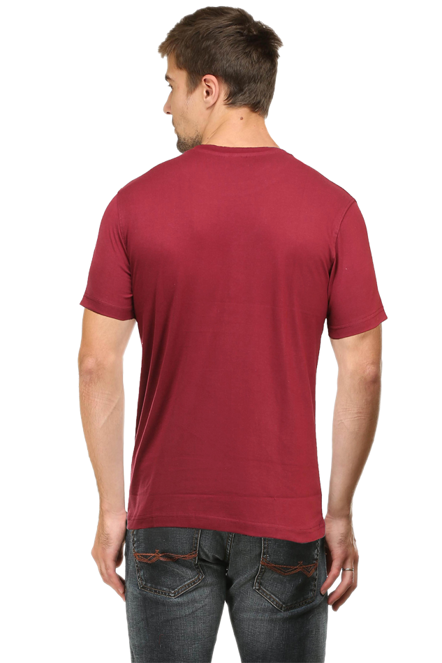 Male Round Neck Half Sleeve