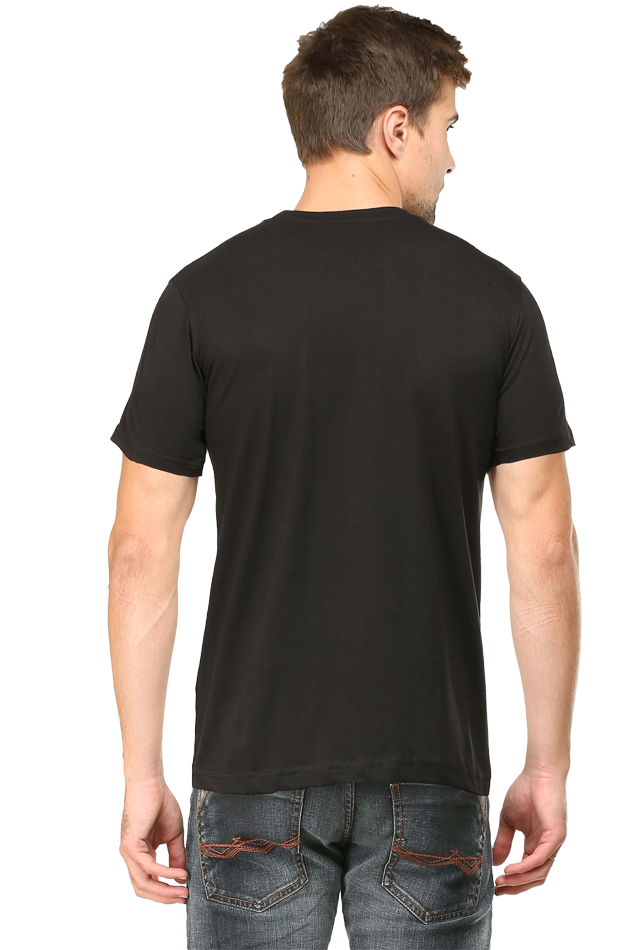 Male Vneck Half Sleeve