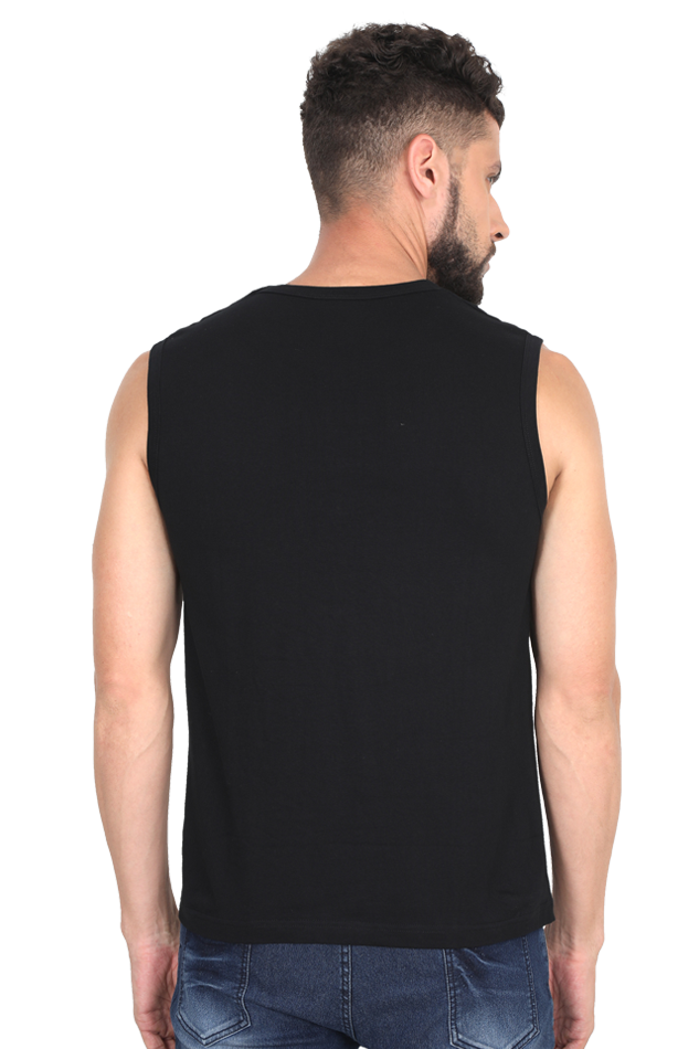 Male Round Neck Sleeveless