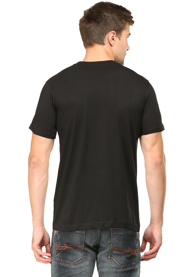 Male Round Neck Half Sleeve