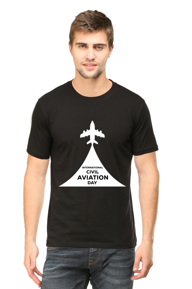Male Round Neck Half Sleeve