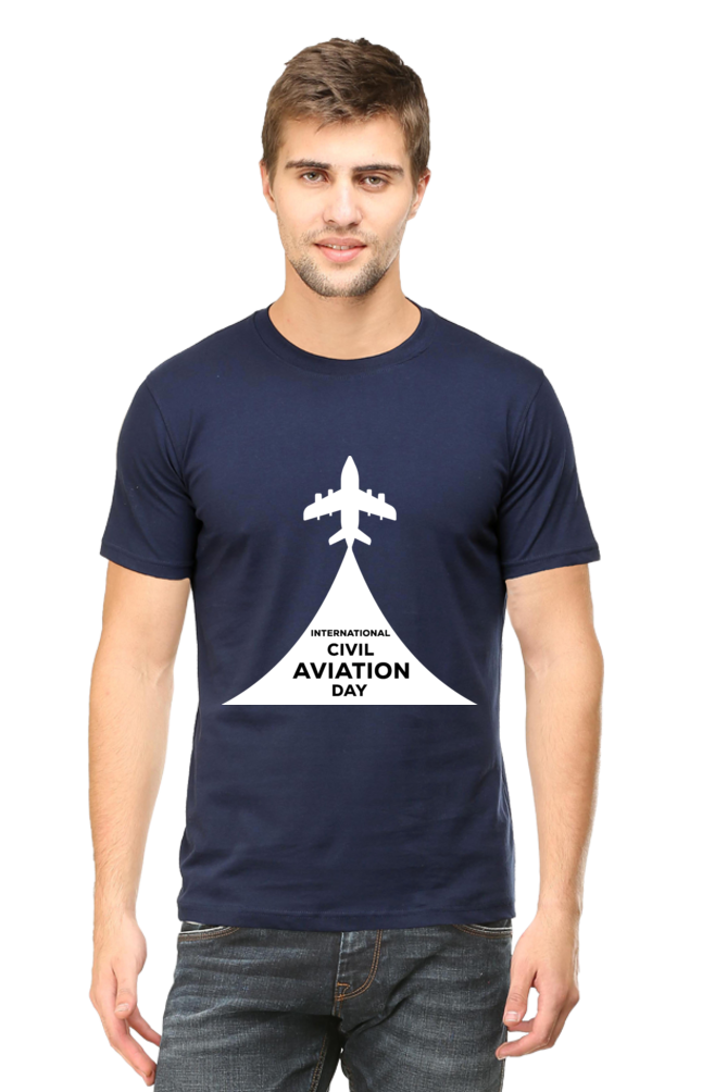 Male Round Neck Half Sleeve