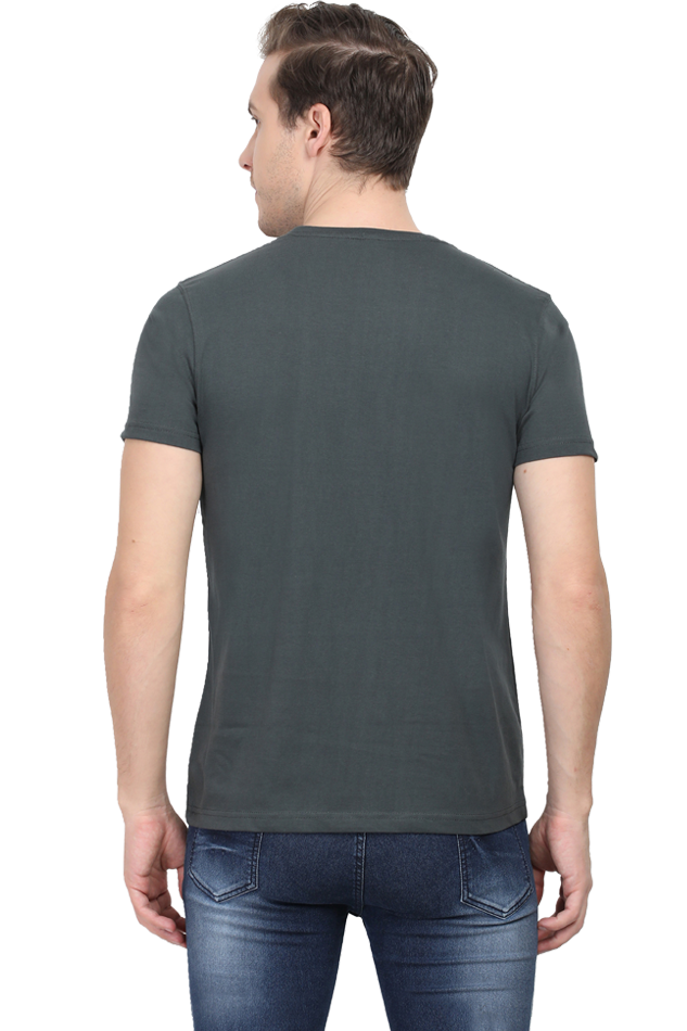 Male Round Neck Half Sleeve