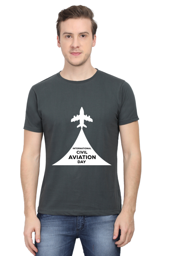 Male Round Neck Half Sleeve