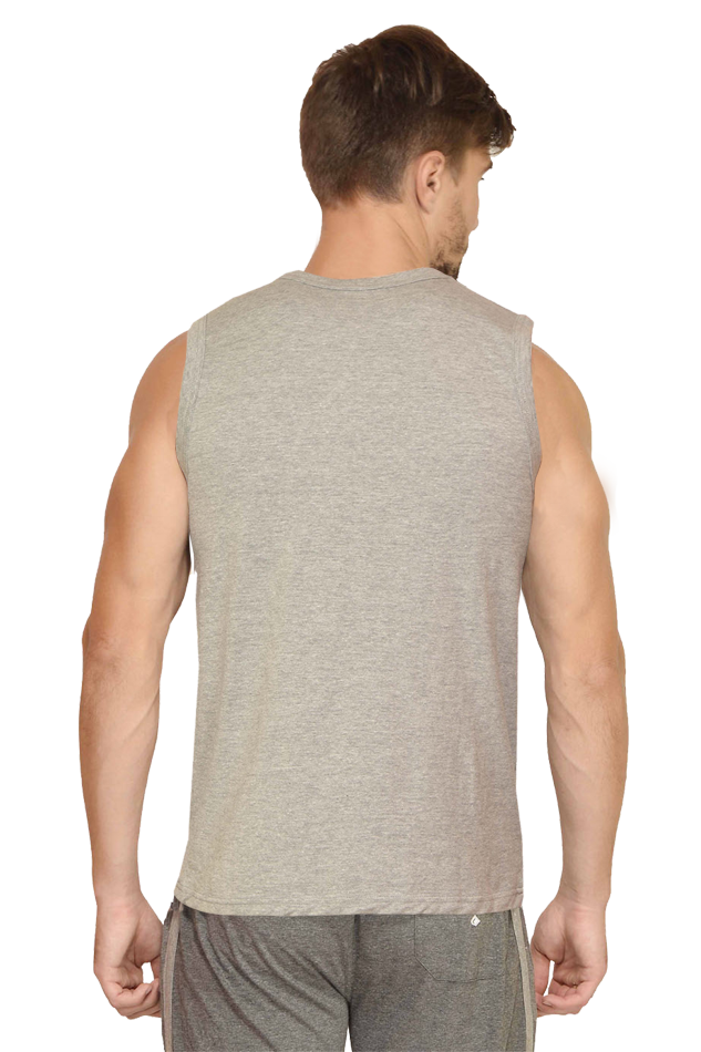 Male Round Neck Sleeveless