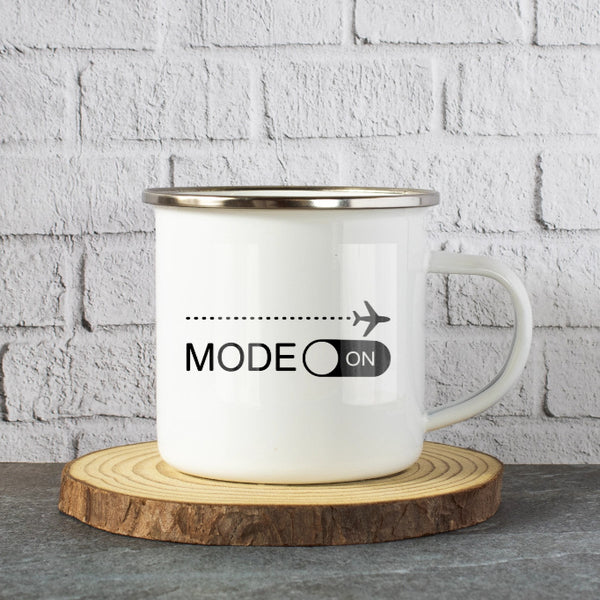 White Enamel Mugs