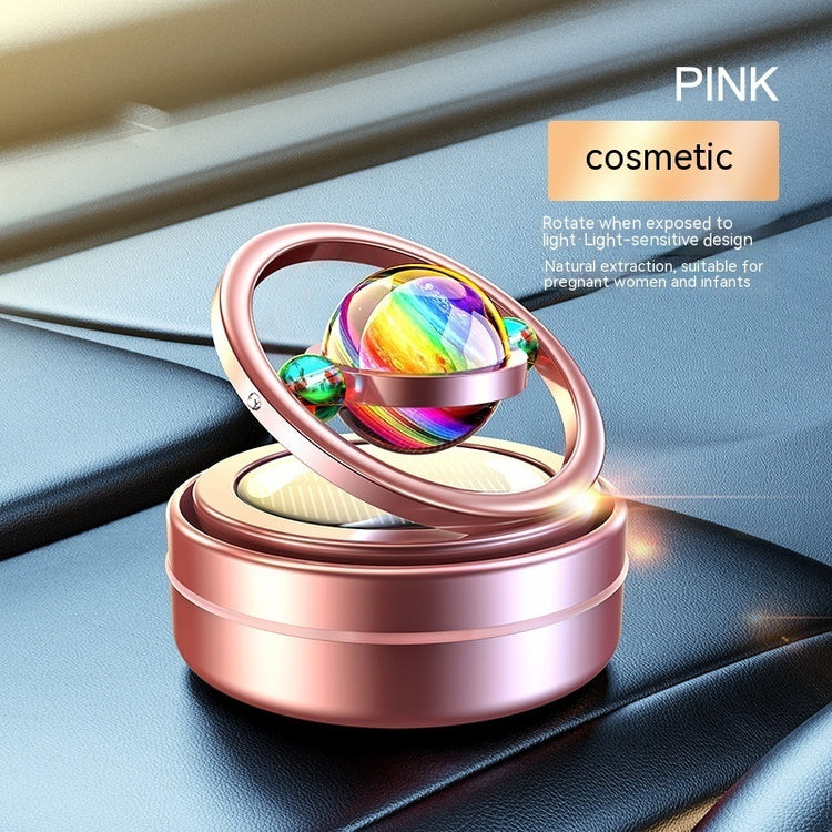 Solar Energy Car Mounted Perfume Auto Rotating Pendulum