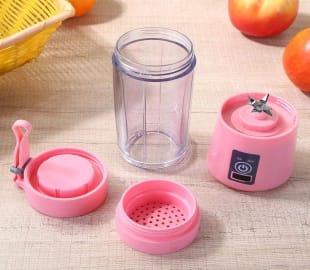 Portable Rechargeable Electric USB Juicer Mixer