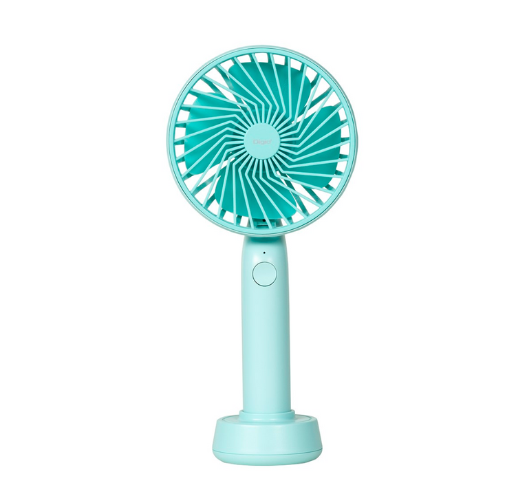 Mini Portable USB Hand Fan Built-in Rechargeable Battery Operated Summer Cooling Table Fan